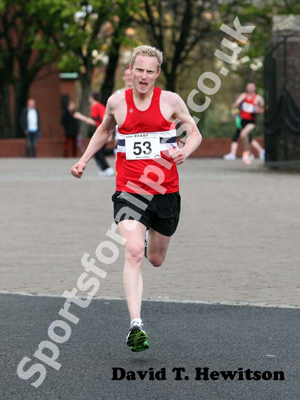 No 53, Terry O'Gara Memorial 5k, Road Race organised by Wallsend Harriers and AC race.
